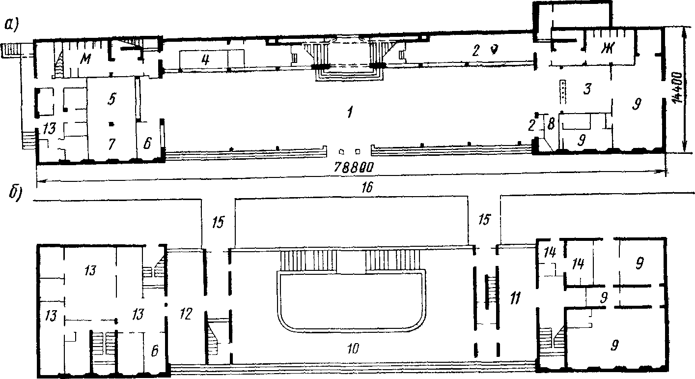 Пример планировки вокзала